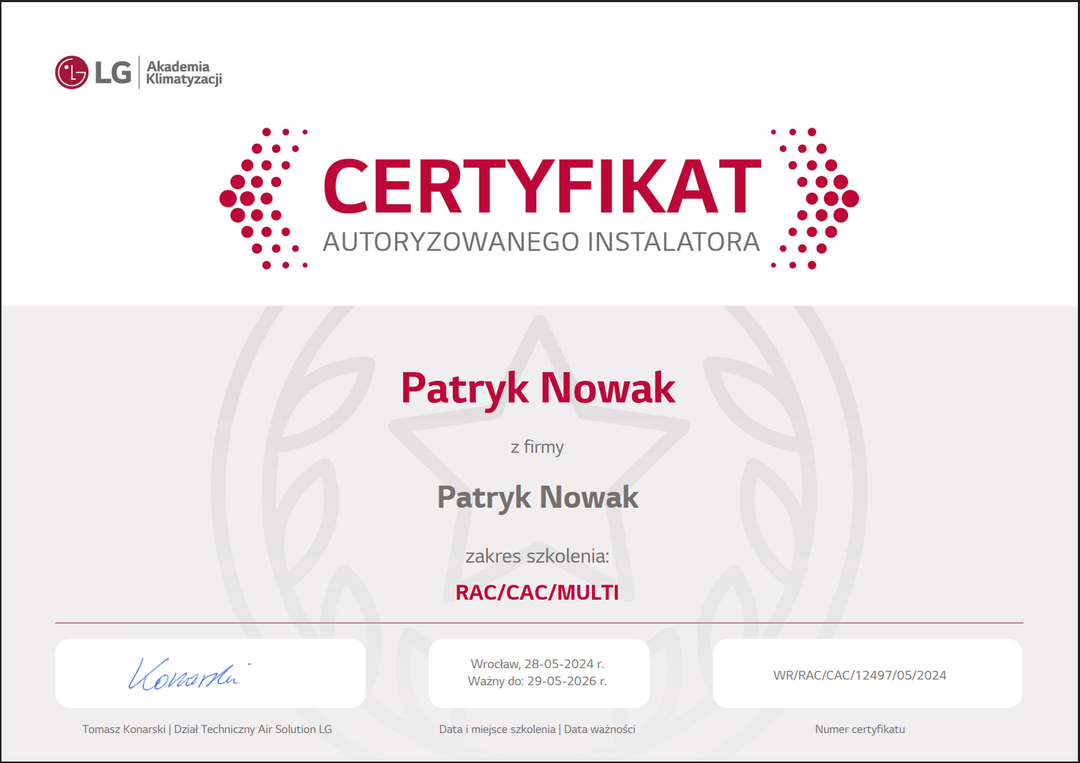 Certyfikat